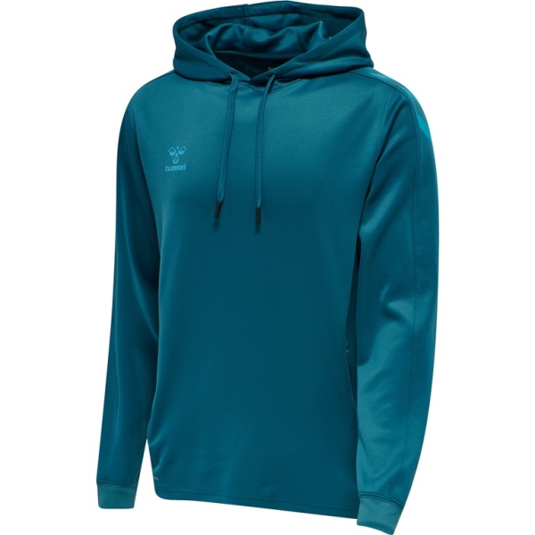 Kinder Hoodie Hummel Core XK Poly Sweat - Blue Coral
